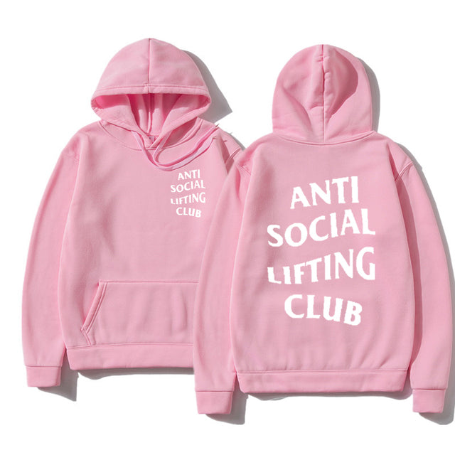 Anti Social Lifting Club Hoodie – GymHumble