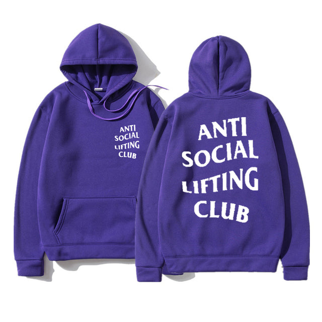 Anti Social Lifting Club Hoodie – GymHumble