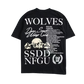 Wolves skull t-shirt