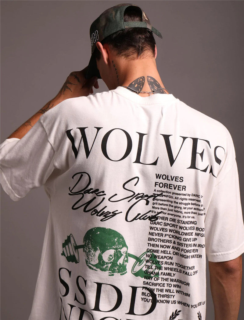 Wolves skull t-shirt