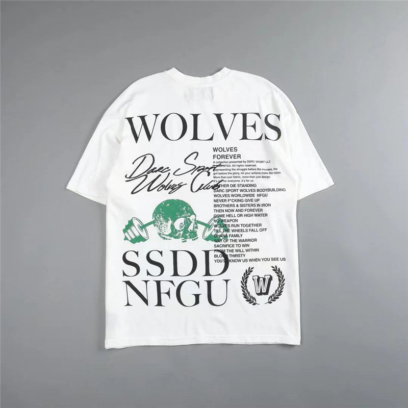 Wolves skull t-shirt